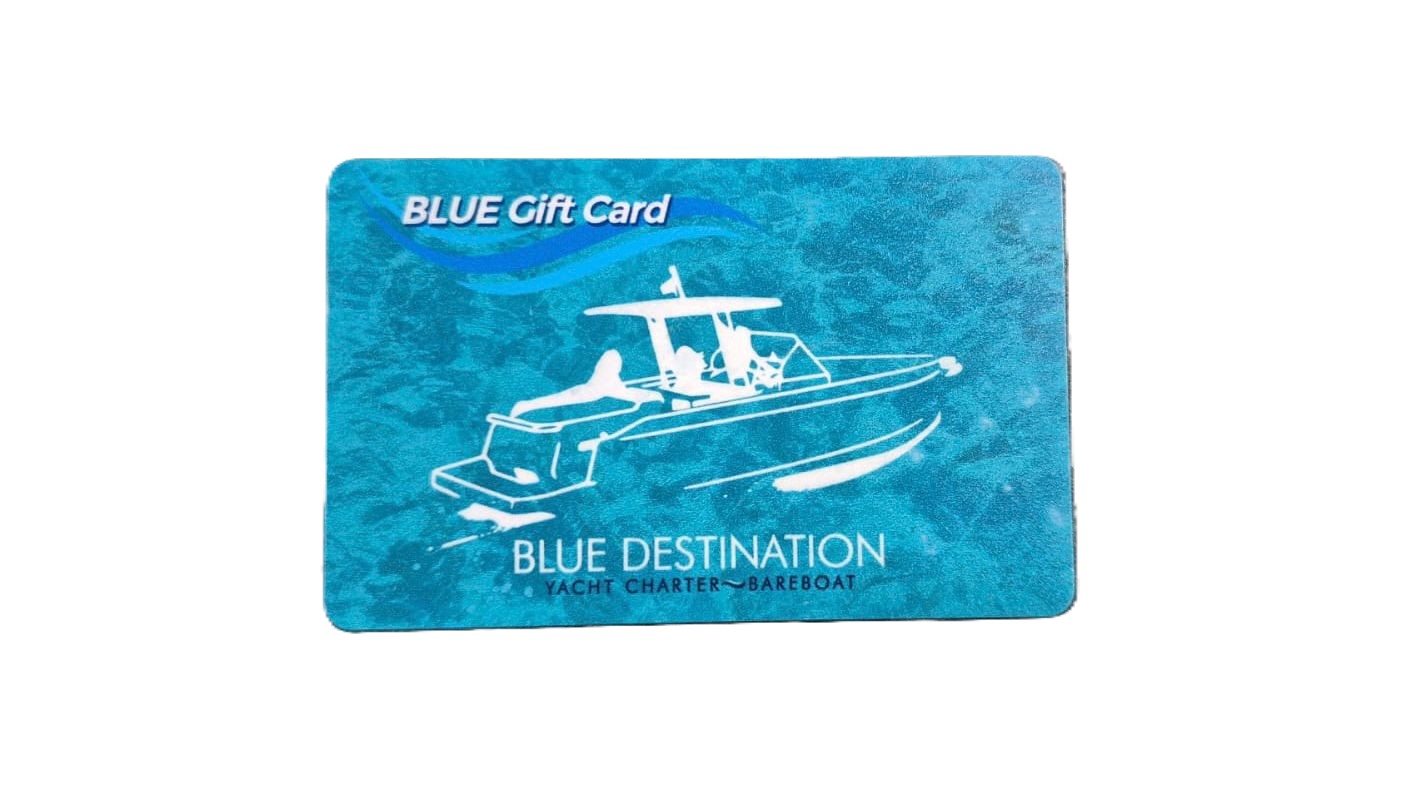 Gift card Blue Destination